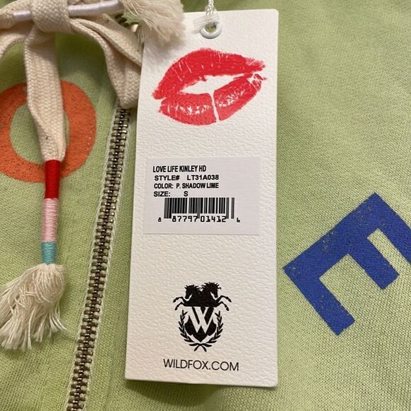 Wildfox Love Life Kinley Hoodie, NWT - Picture 4 of 6